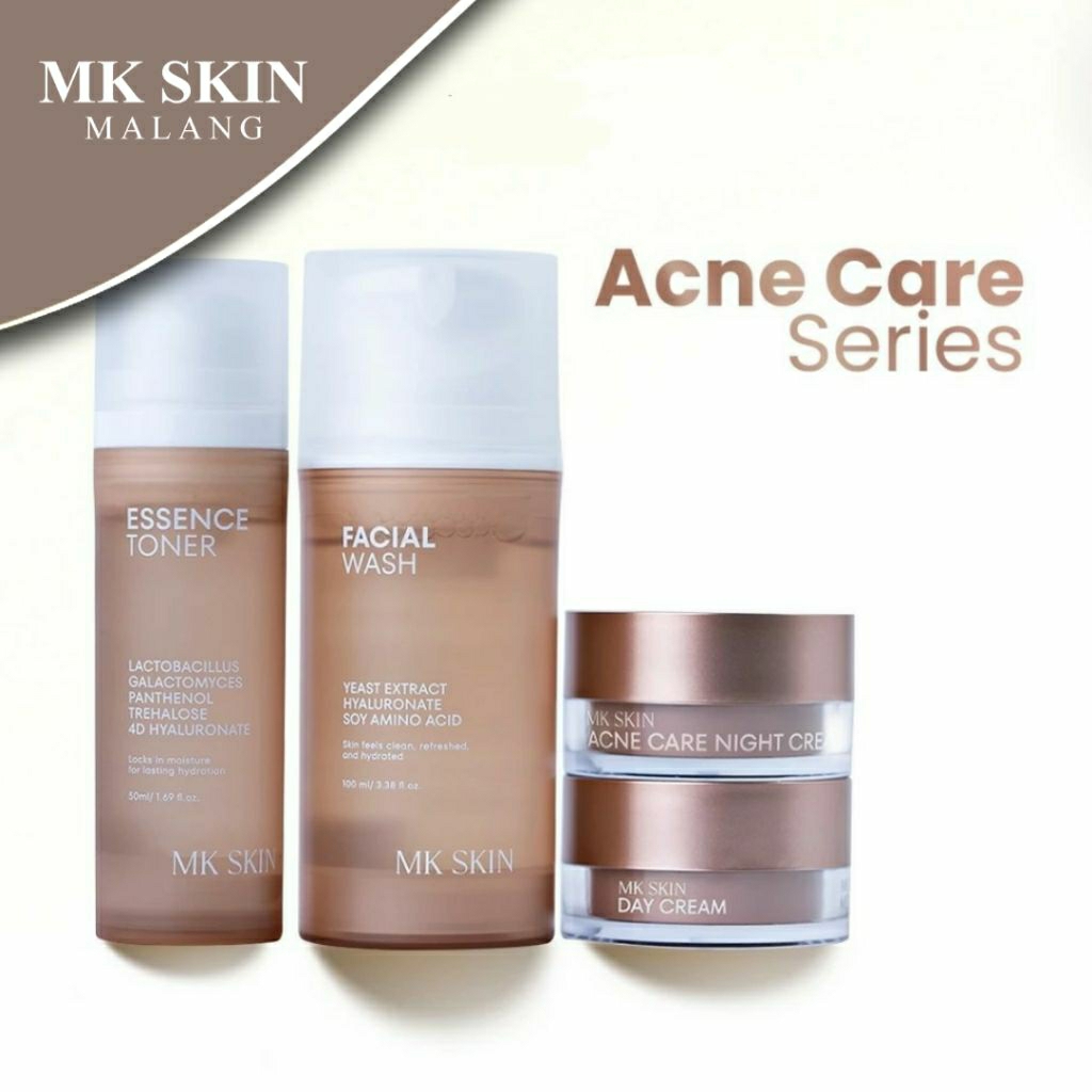 MK SKIN PAKET ACNE CARE SERIES GLOW SKINCARE