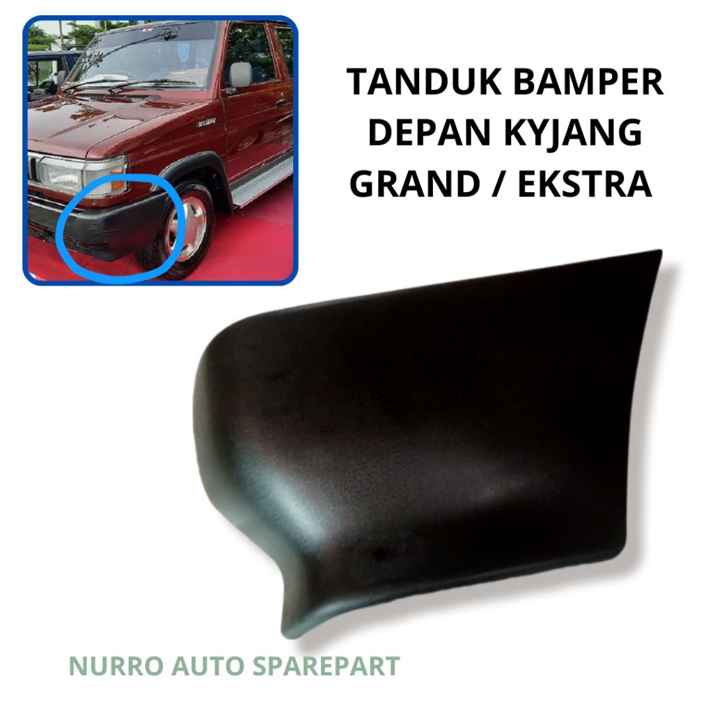 Tanduk Bumper Kijang Grand Ekstra Depan tanduk bumper, Kijang Grand, Kijang Ekstra, aksesoris, spare
