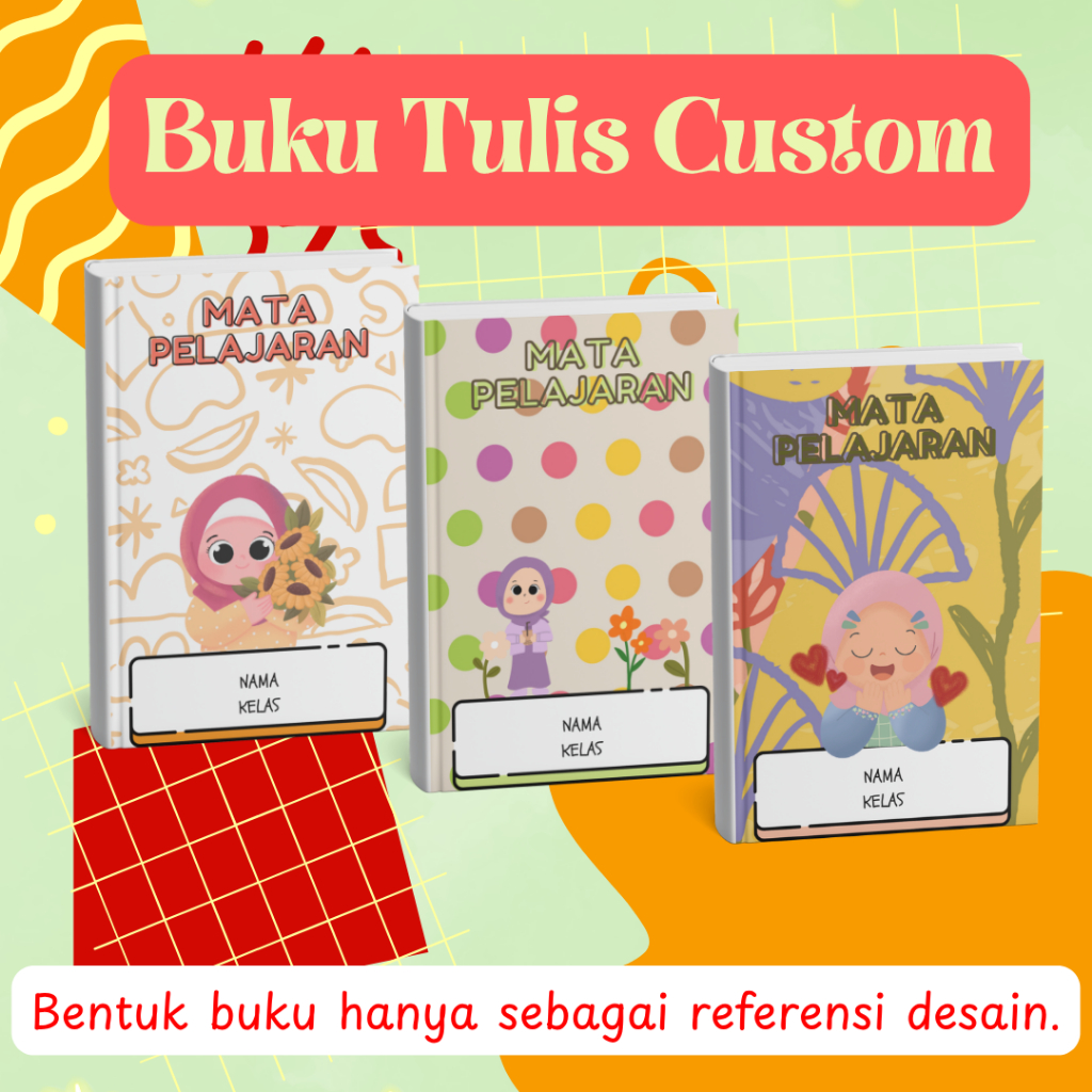 

Buku Tulis Custom | Buku Tulis Sekolah Anak Custom