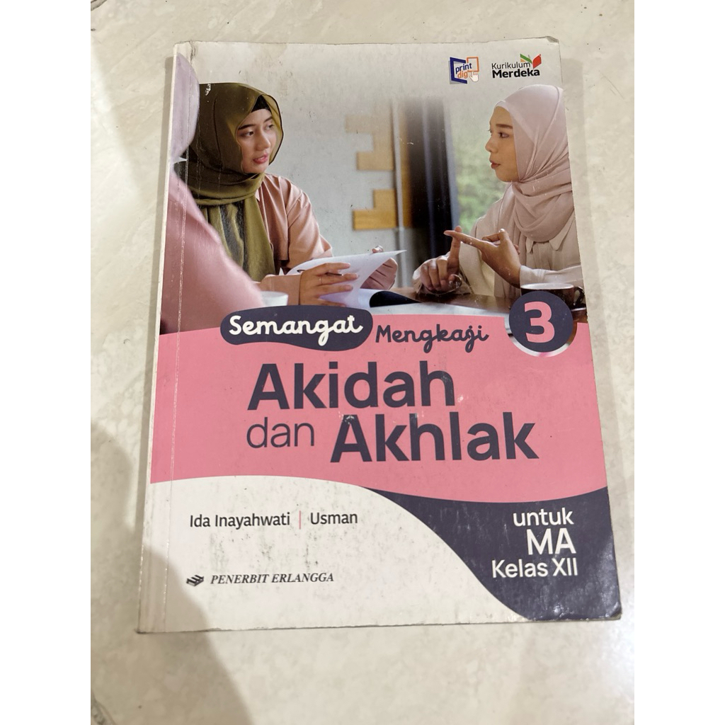 BUKU AKIDAH AKHLAK KELAS 12
