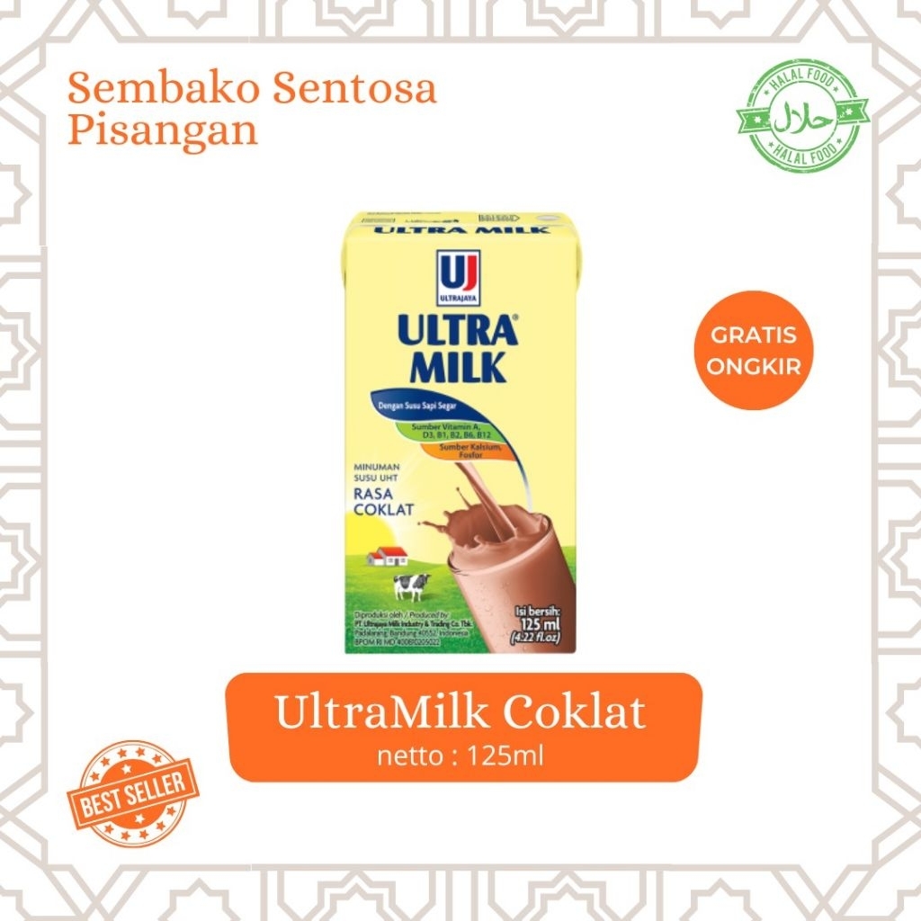 

Ultra Milk Coklat 125 ml