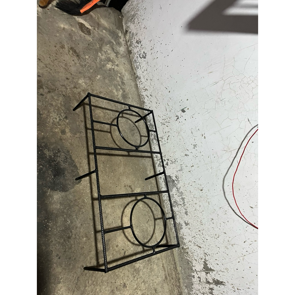 Jagrak Kompor 2 tungku. Rinnai