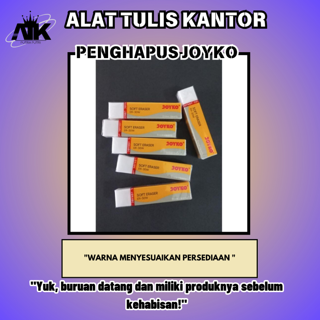 

PENGHAPUS Joyko ER-30W / ERASER