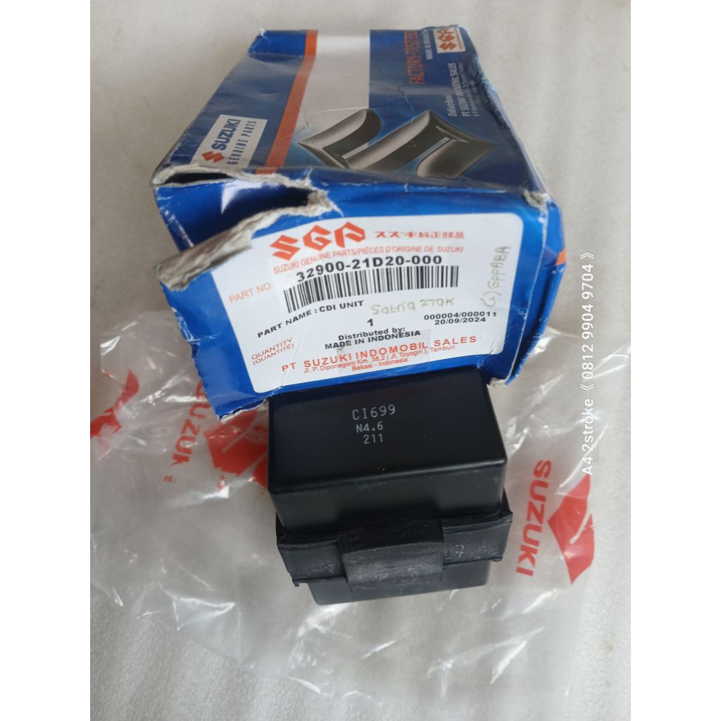 cdi satria 2tak 2 tak satria lumba satria ru 120 r kotak original SGP