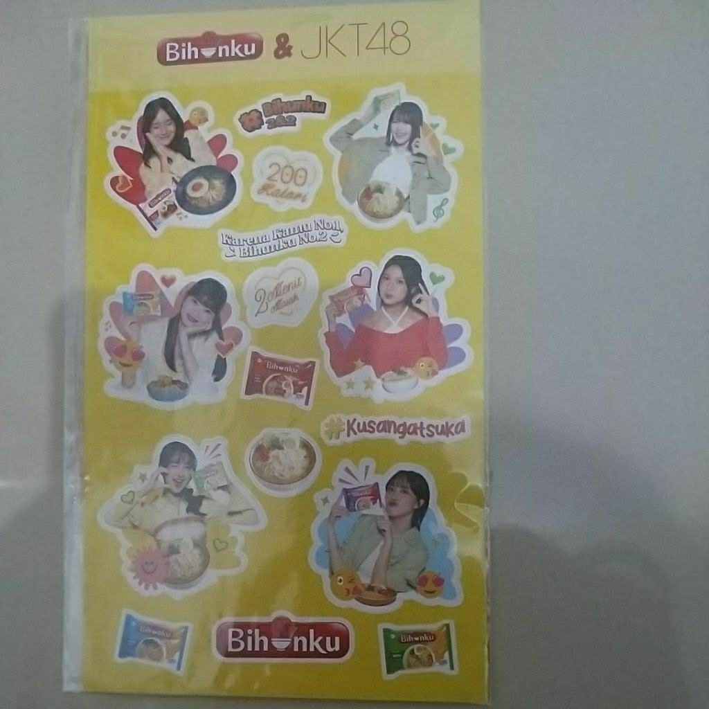

setiker official Bihunku x jkt48