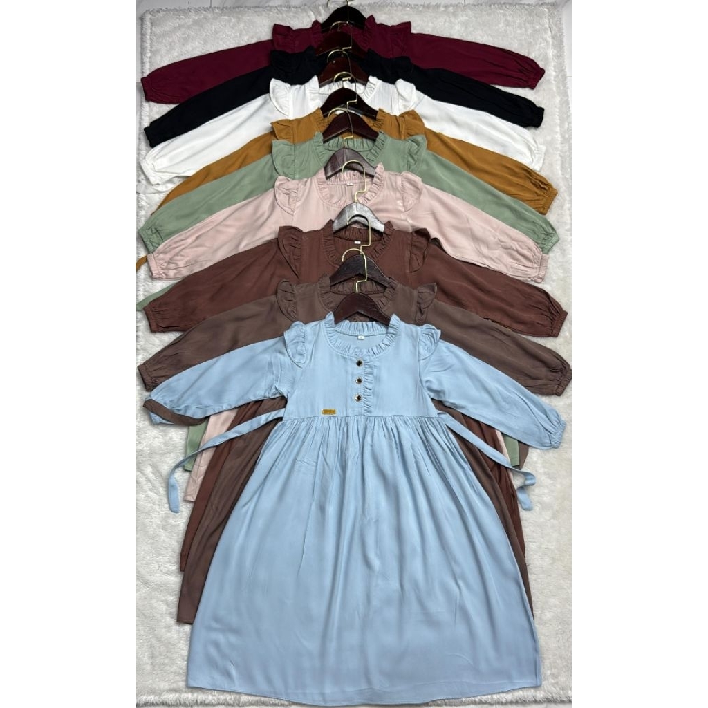 GAMIS ANAK SANGHAY RAYON TWILL PREMIUM