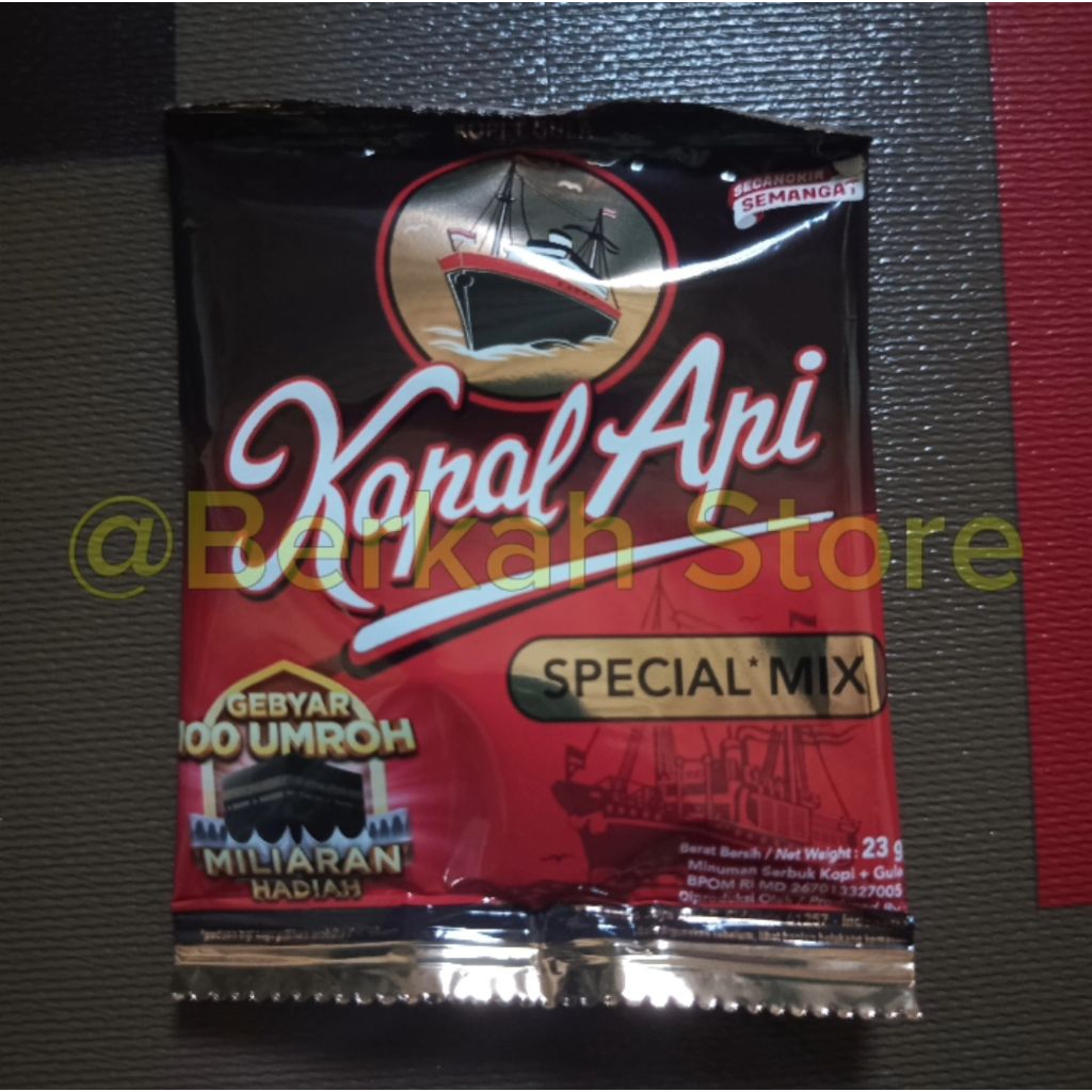

Kopi Kapal Api Special Mix Kopi + Gula 23gr