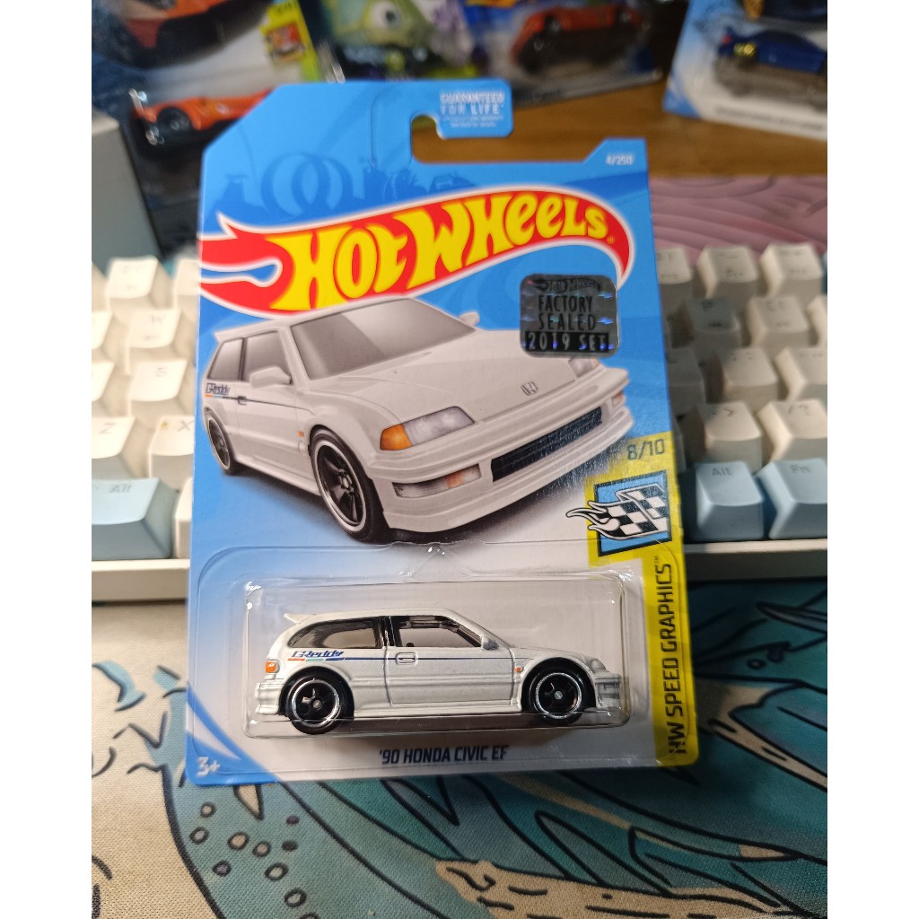 Hot Wheels - 90 Honda Civic EF White FS THS