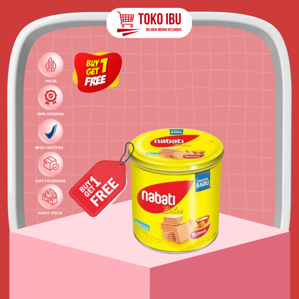 

Nabati Wafer Keju Kaleng 287g