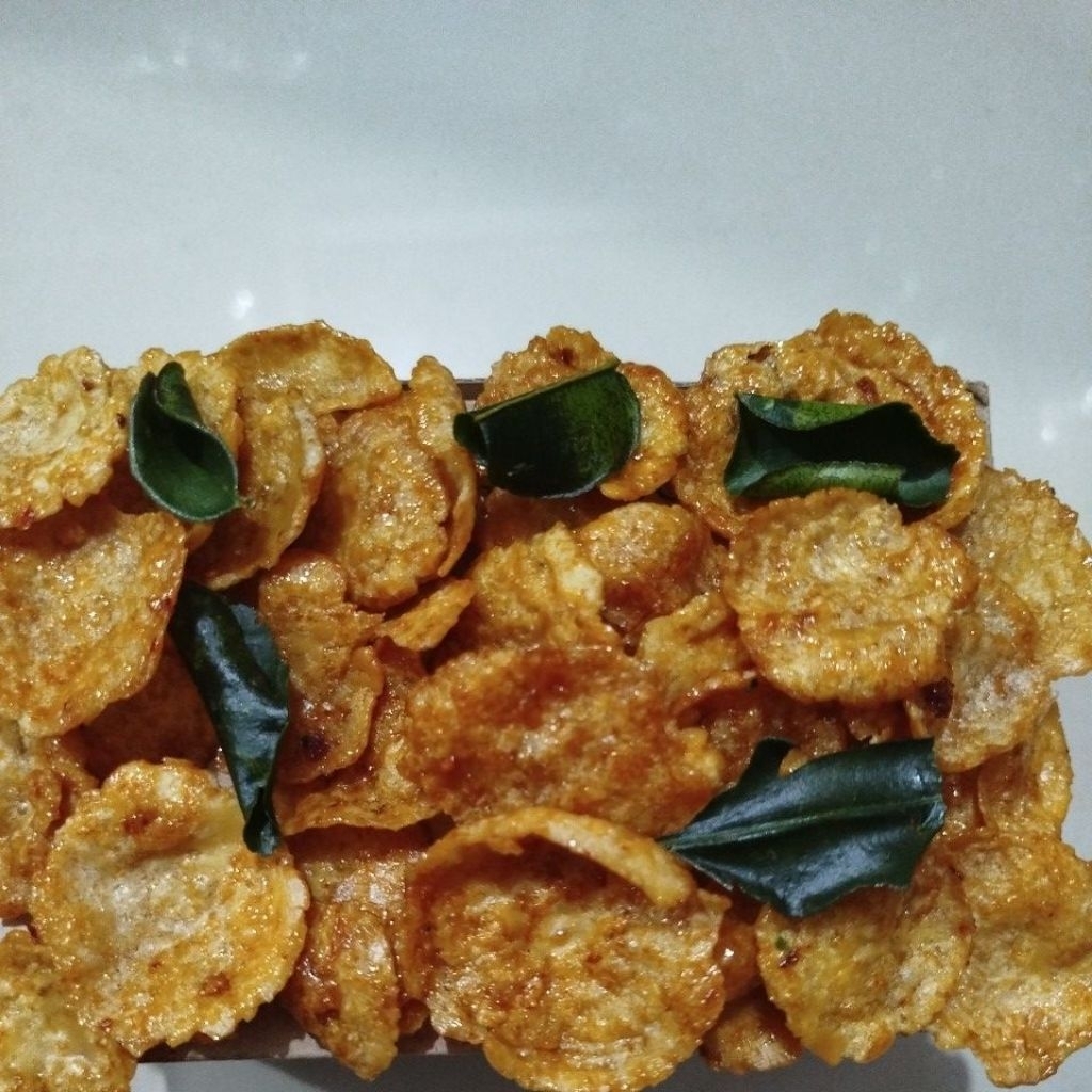 

Emping manis daun jeruk