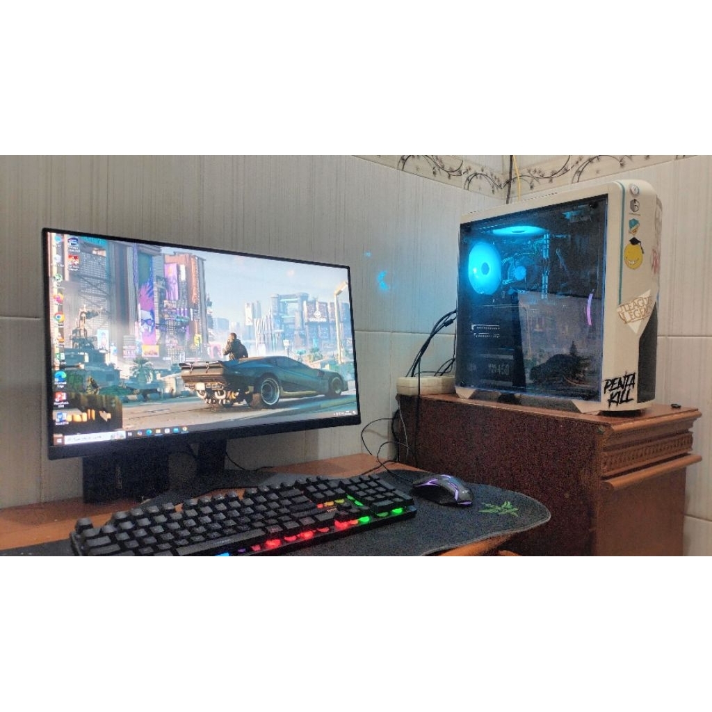 PC GAMING INTEL dan GTX murah fullset