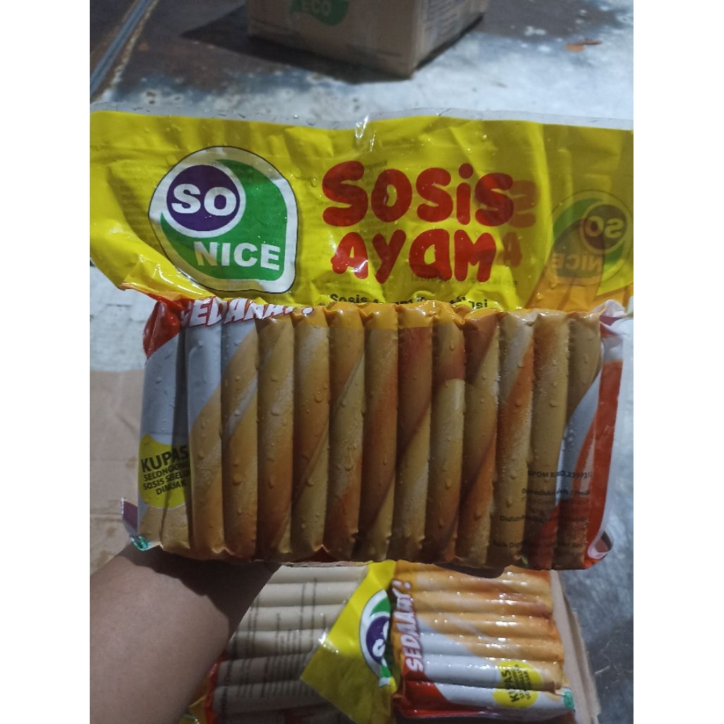 

SO NICE SEDAAAP SOSIS AYAM 1KG