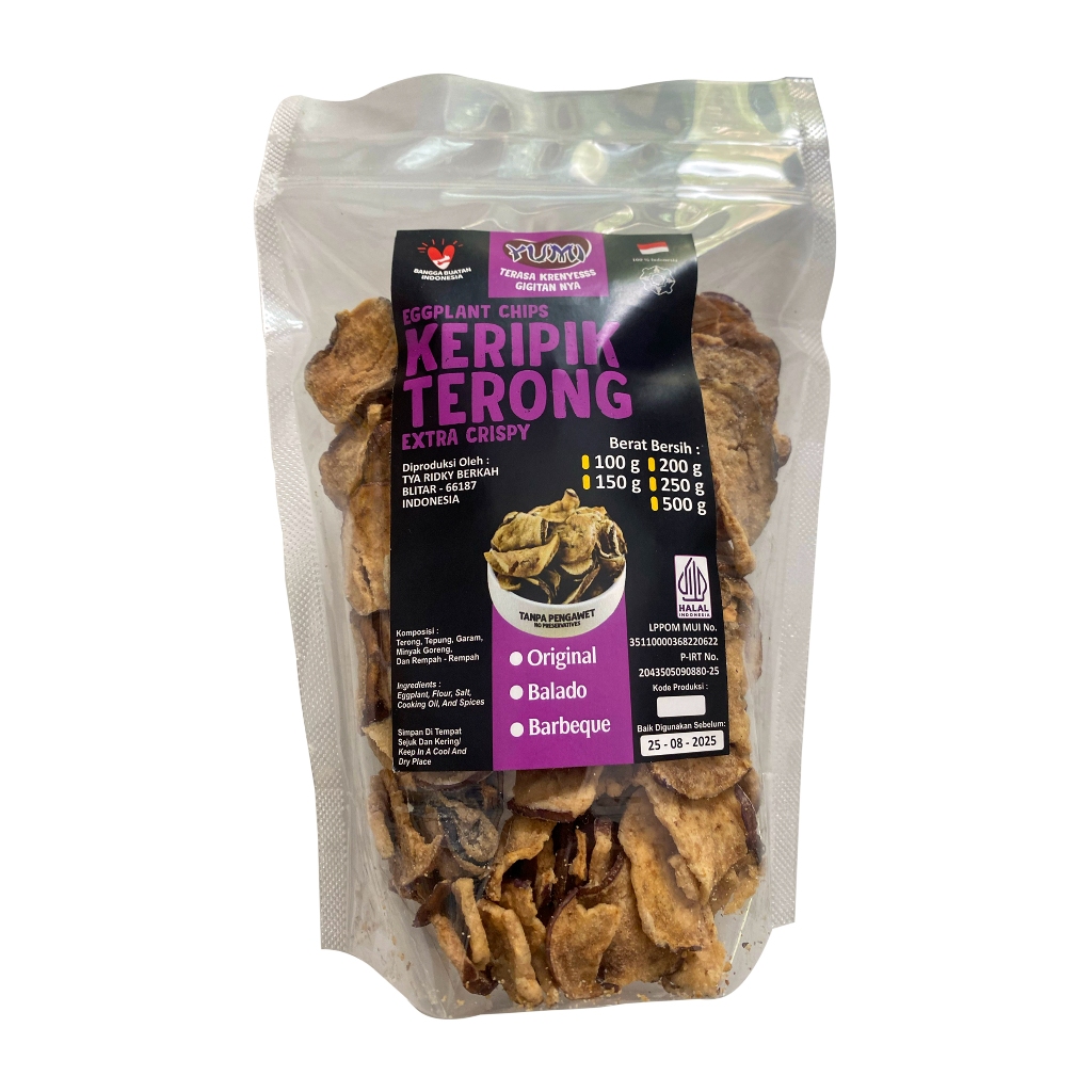 

Keripik Terong Extra Crispy – YUMMY