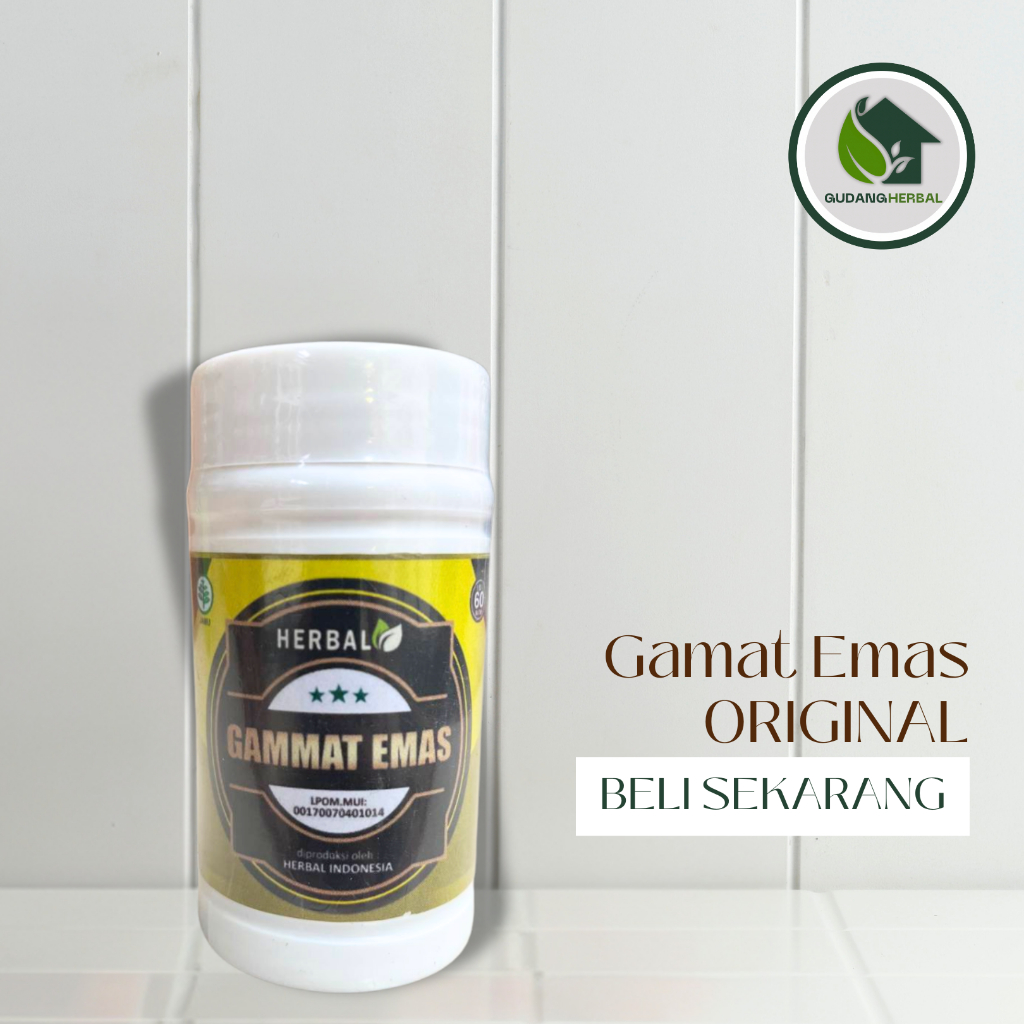 Gammat Emas Herbal Alami Ekstrak Ikan Teripang