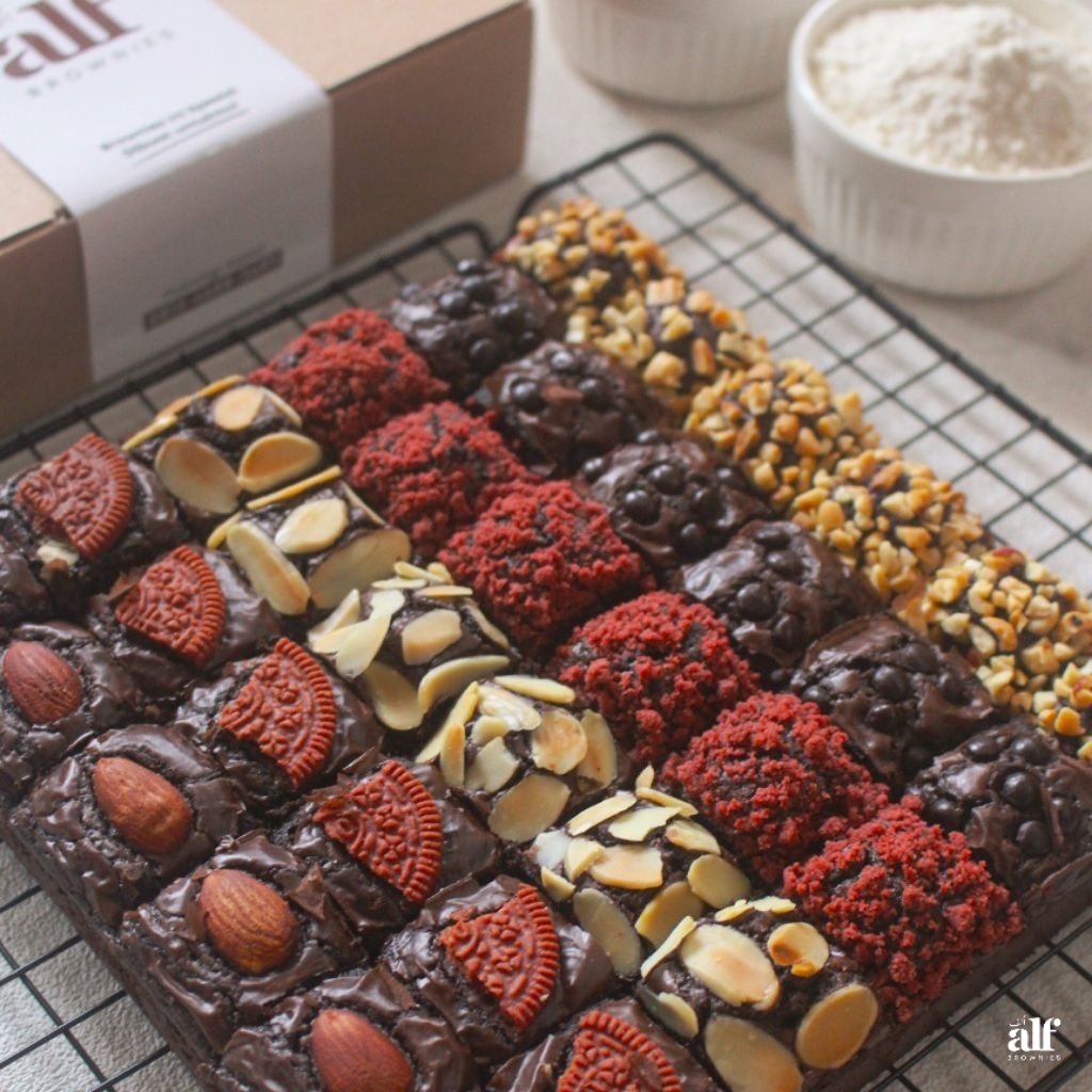 

FUDGY BROWNIES by Alf Brownies