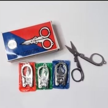 

Gunting Lipat Kecil Saku / Hero Trip Folding Scissors Stainless Steel S098