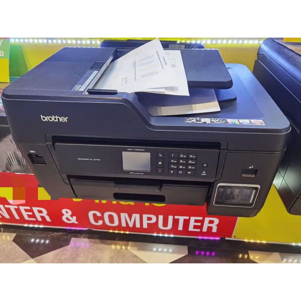PRINTER A3 BROTHER MFC-T4500DW MULTIFUNGSI SCAN COPY DUPLEX WIRELESS