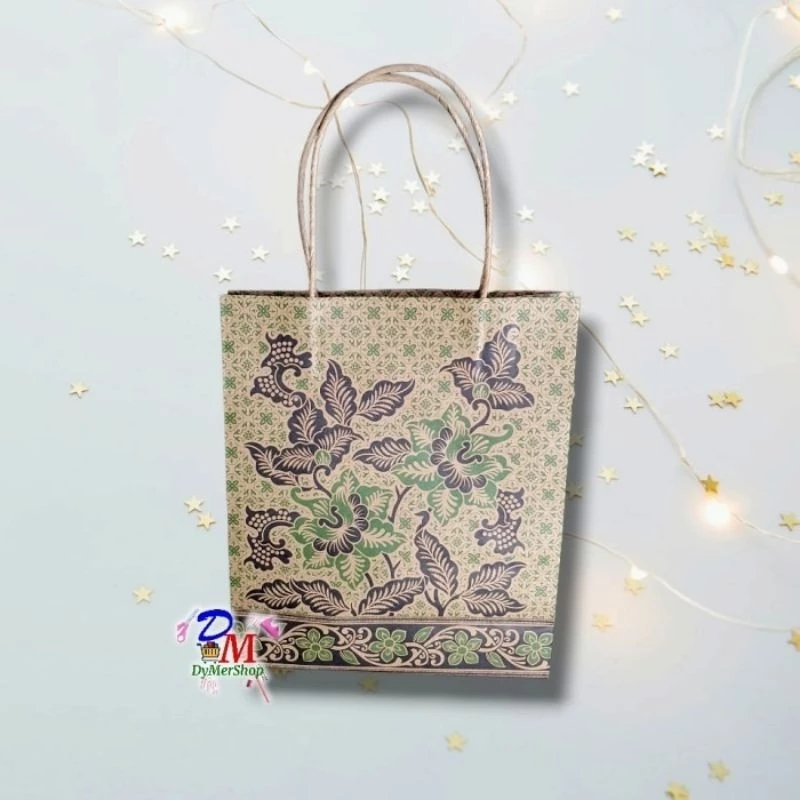 

Paper bag - Goodie bag motif batik tas kertas kecil sedang besar motif batik