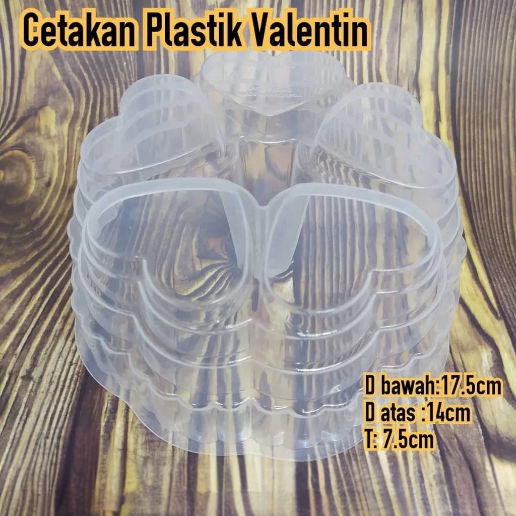 Cetakan Agar Agar Puding Love Valentine / Cetakan Puding Love
