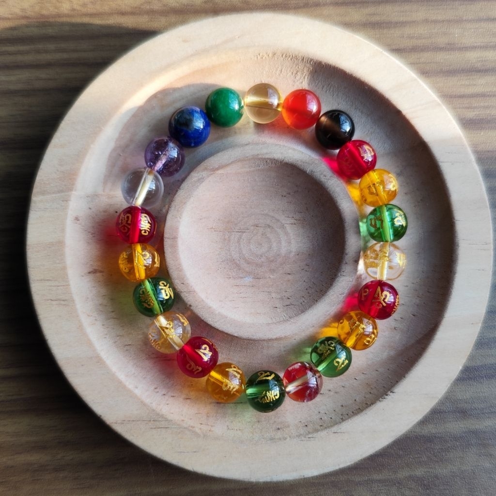 Gelang Batu Alam Asli 7 Cakra