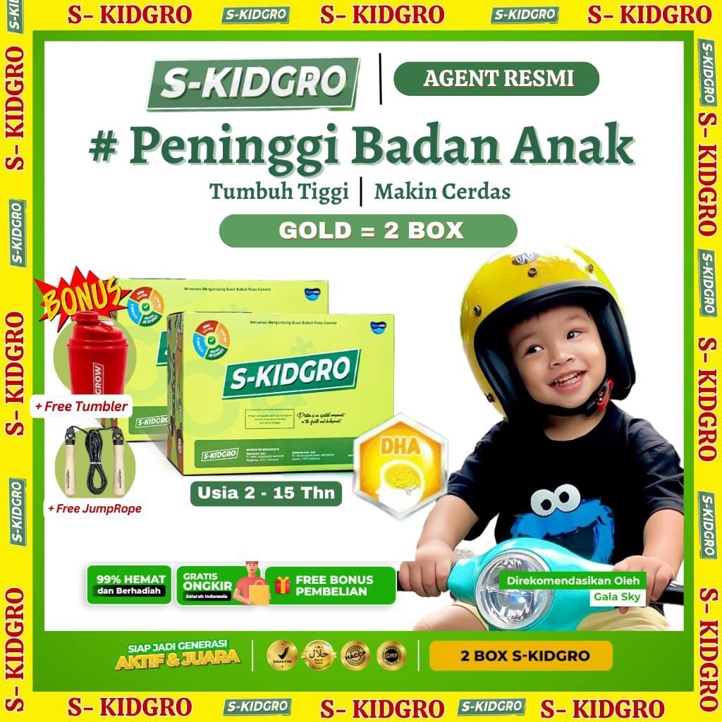 

S-KIDGRO Susu Peninggi Badan Terbaik Untuk Anak - S-KIDGRO Susu Peninggi Badan Terbaik Untuk Anak Asli Original S-KIDGRO sedia OSB Vitamin Otak Anak - Generos Original - Wish Selangit Dr Boyke