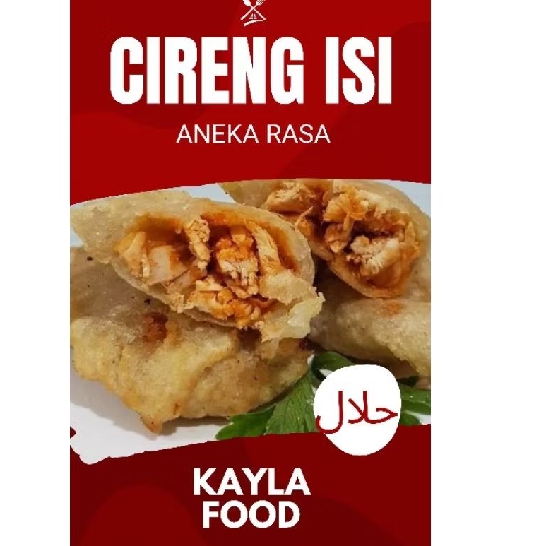 

Cireng isi Mix rasa paket 20.K