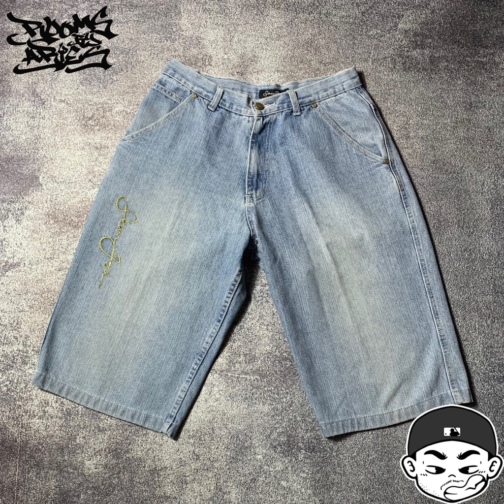 RBA* Jorts Collection ‘Sean John Jorts Pants • Crossover Embrodery’