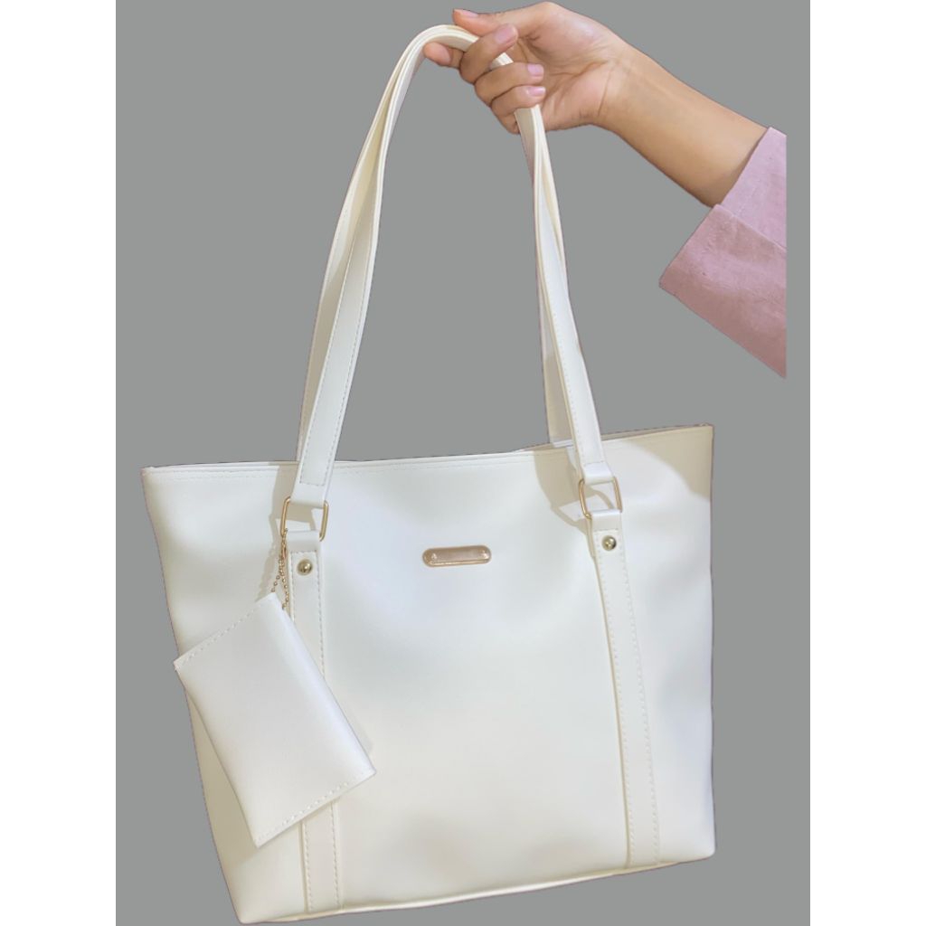 Totebag wanita, Totebag aeshetic, tas kuliah, tas ngantor, Totebag besar, tas trapeling, tas guru, t