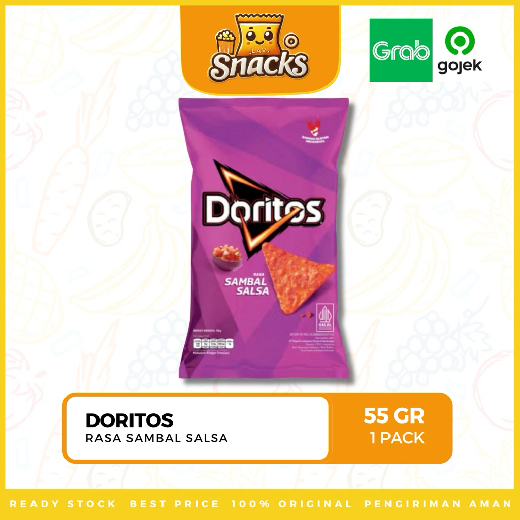 

Lav.Snacks︱Doritos Sambal Salsa 55GR - 1 PACK