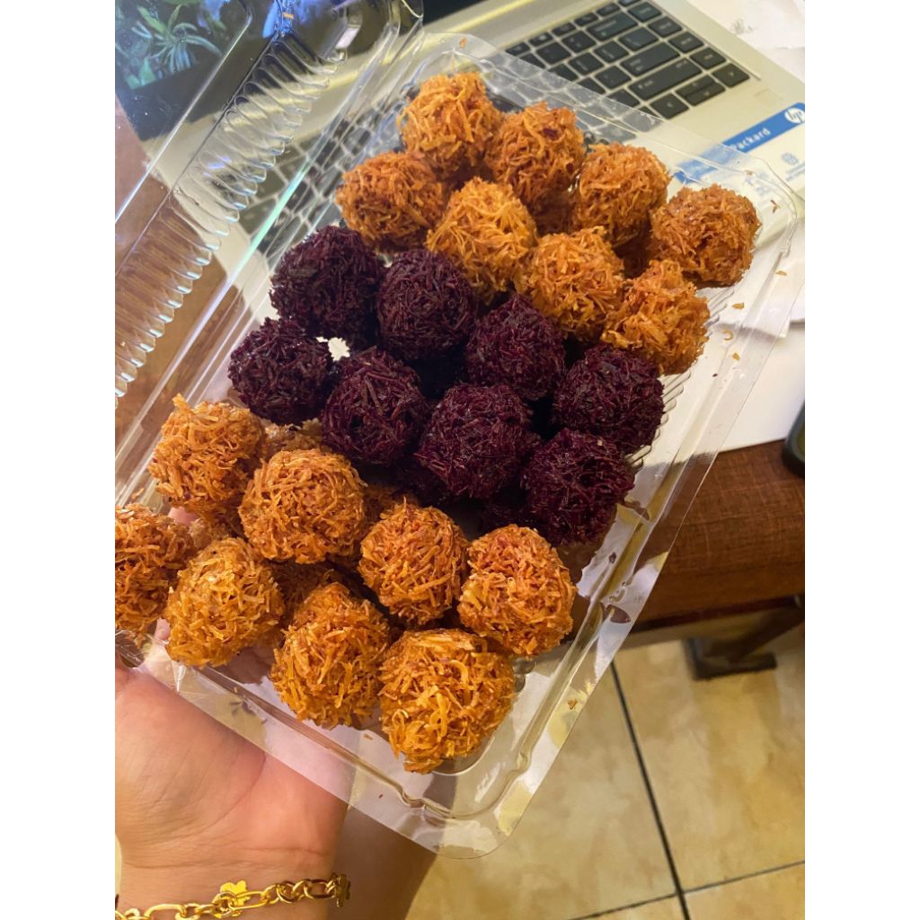 

Grubi / ubi kremes kemasan mika besar isi ±42 berat 370gram | Jajanan jadul legendaris | Camilan ubi manis