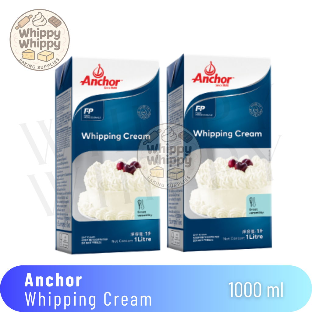 

[Whispers] Anchor Whipping Cream 1000 ML / Whipping Cream 1 L