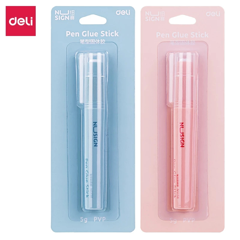 

Deli Nusign Pen Glue Stick- Lem Stick Berbentuk Pen PVP 5g Warna Pastel - CSZ1102