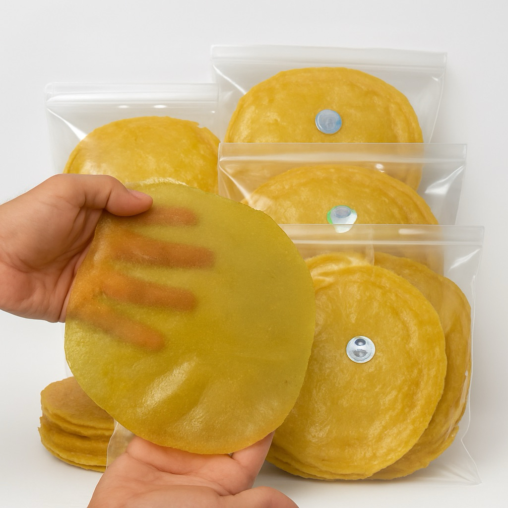 

Keripik Singkong / OPAK Singkong / Keripik Khas Banten Enak, Renyah, Gurih ( isi 5 pcs / bungkus ) Mentah Tinggal Goreng