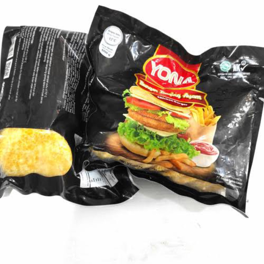 

Yona chicken burger 600 gr