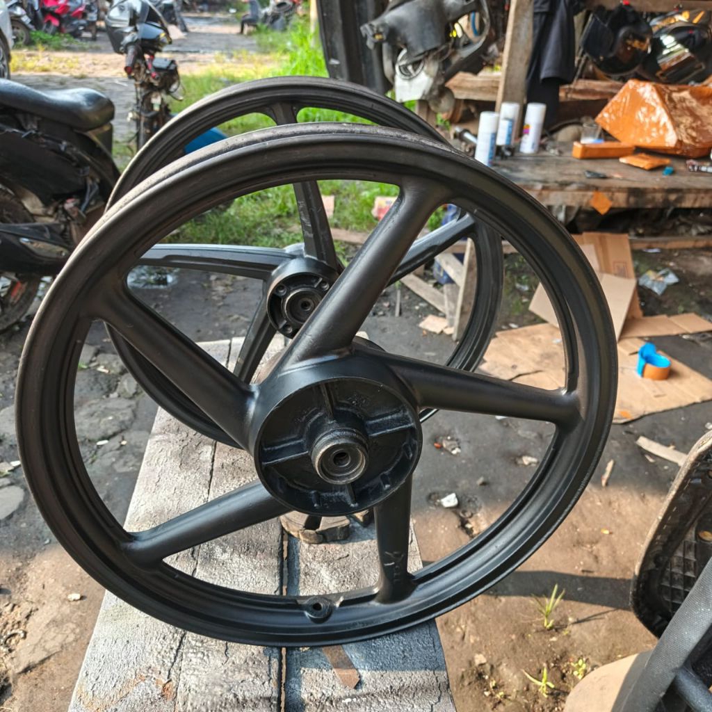 Velg velg Suzuki smash old second Original copotan