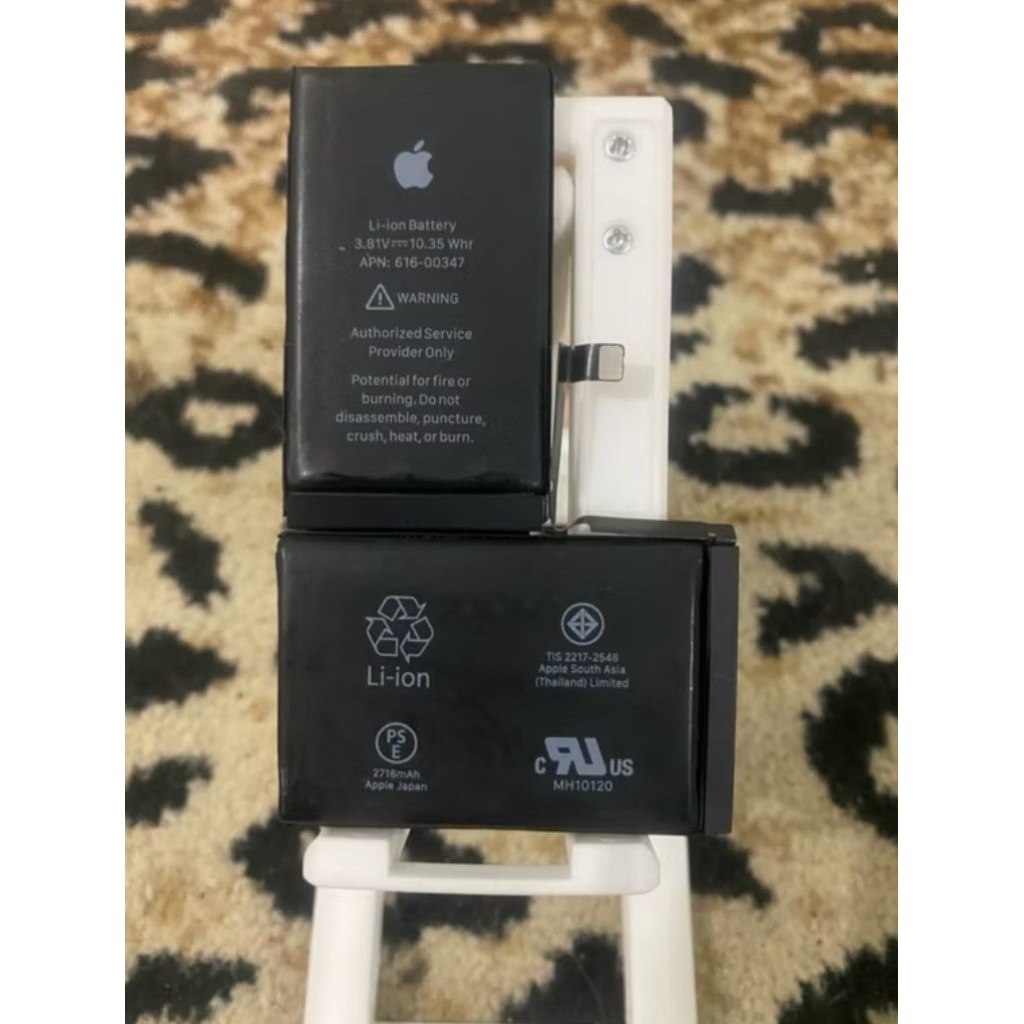 Batre / baterai iPhone X original copotan / cabutan