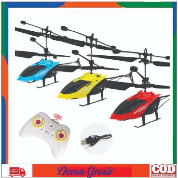 HELIKOPTER REMOTE DISA DI CAS TAHAN BANTING