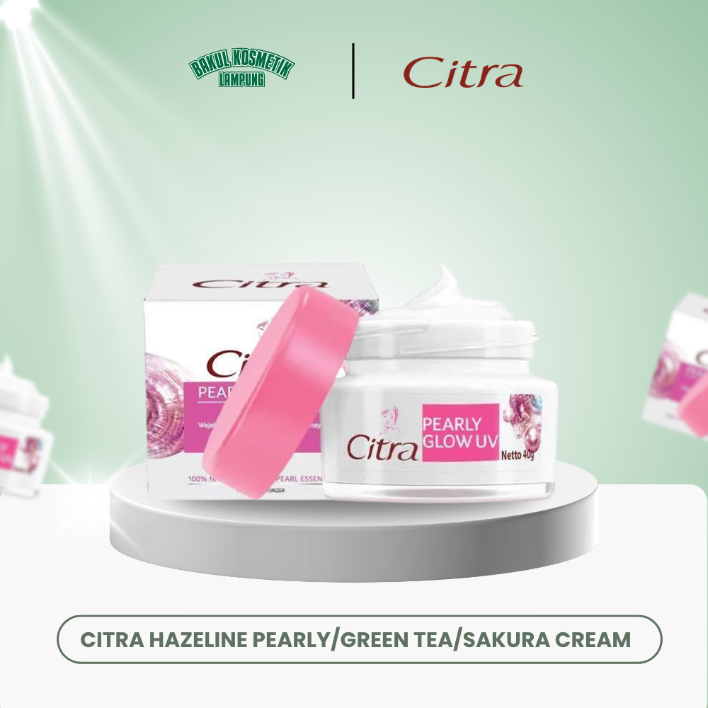 CITRA HAZELINE PEARLY/GREEN TEA/SAKURA CREAM 40GR