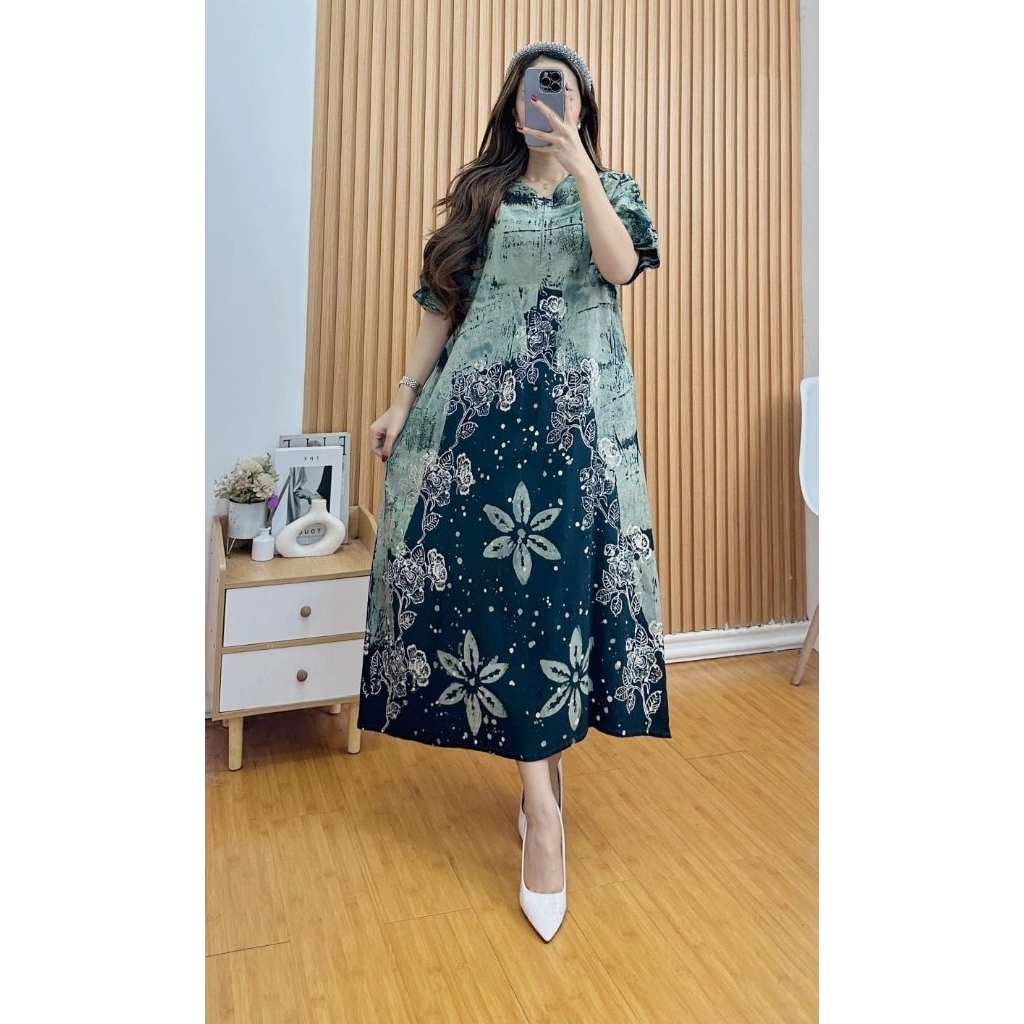 daster batik cap Pekalongan daster rayon premium daster busui friendly daster rumahan daster model t