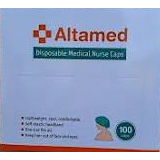 Nurse Cap Isi 100 Altamed Surgical Disposable Nurse Cap / Hairnet Medis / Penutup Kepala Medis /