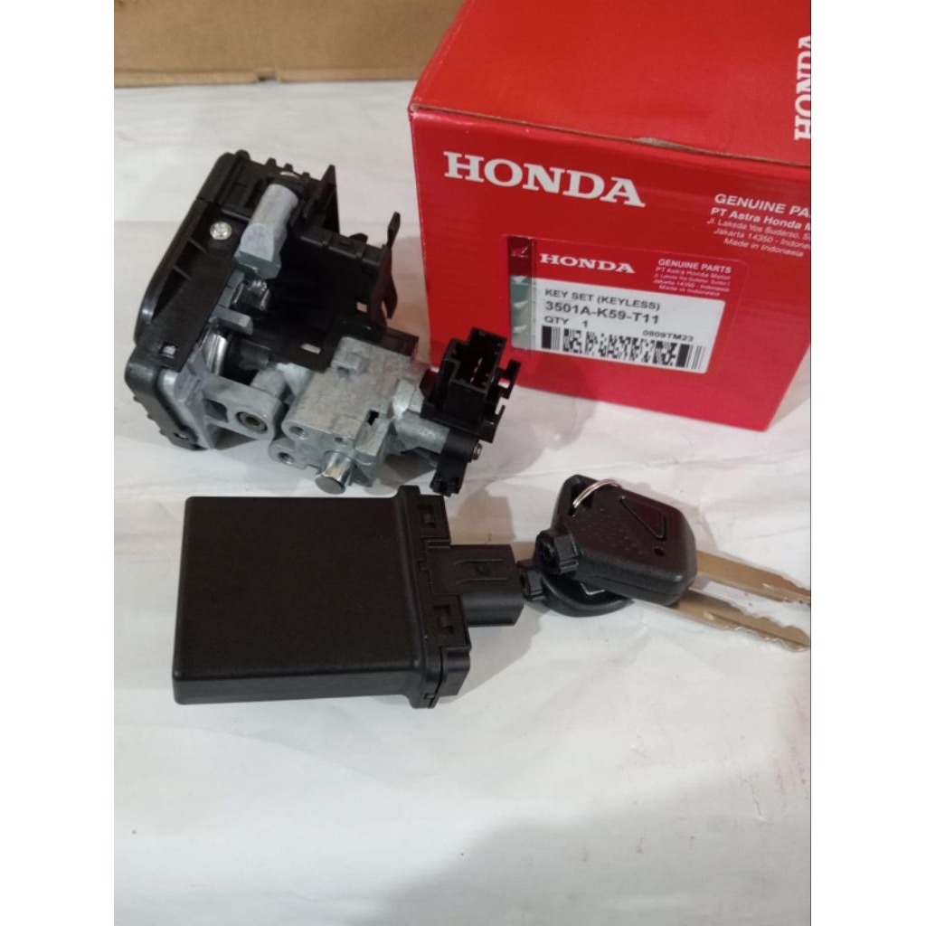 Kunci kontak Vario 150 remot key set Vario 150 remot