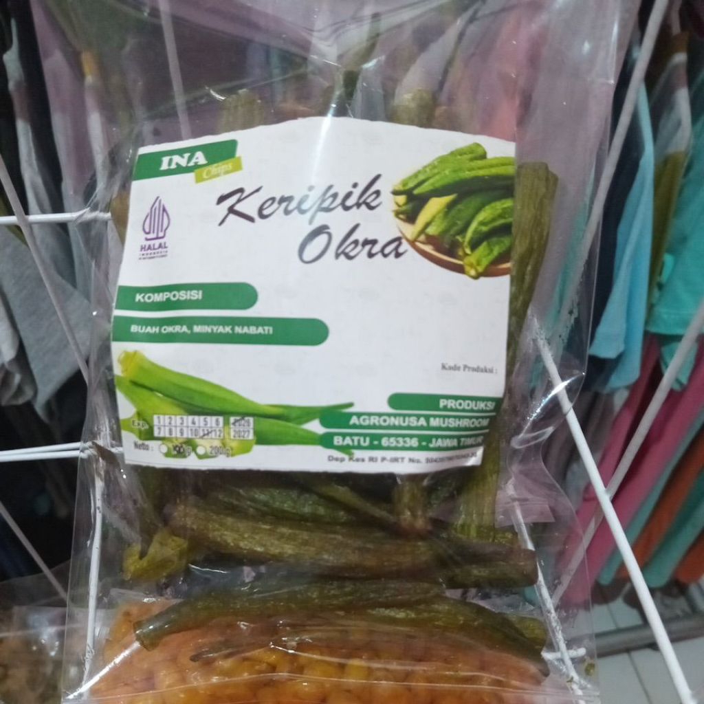 

Keripik Okra