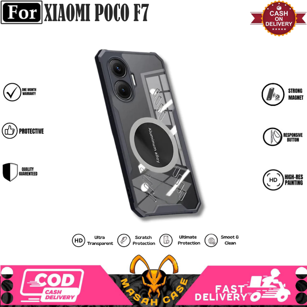 Case Cooling XIAOMI POCO F7 Casing Gaming Magsafe Fan Heat Cooler