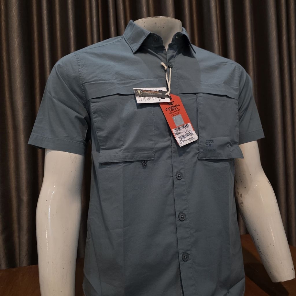 CARDINAL CASUAL ORI KEMEJA LENGAN PENDEK TERLARIS