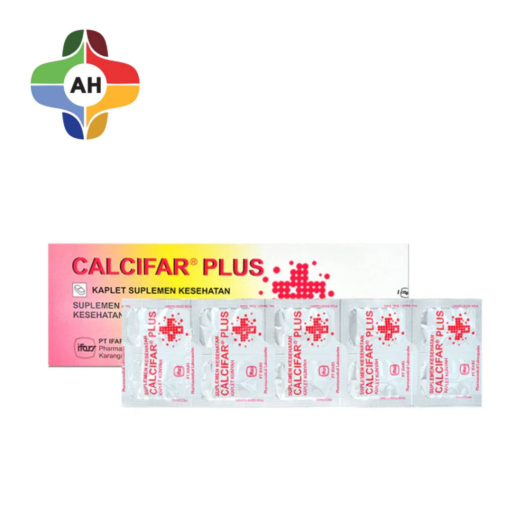 Calcifar Plus 10 Kaplet / tablet kunyah