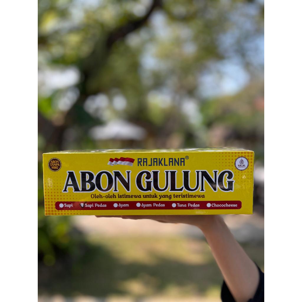 

Abon Gulung Rajaklana Premium Isi 4, Oleh-oleh Khas Jogja Ekslusif tanpa MSG - Free buble wrap!