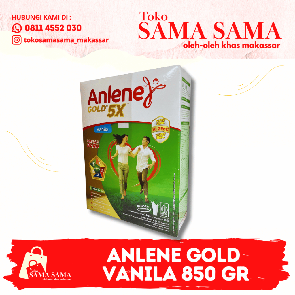 

ANLENE GOLD VANILA 850 GR & 240 GR