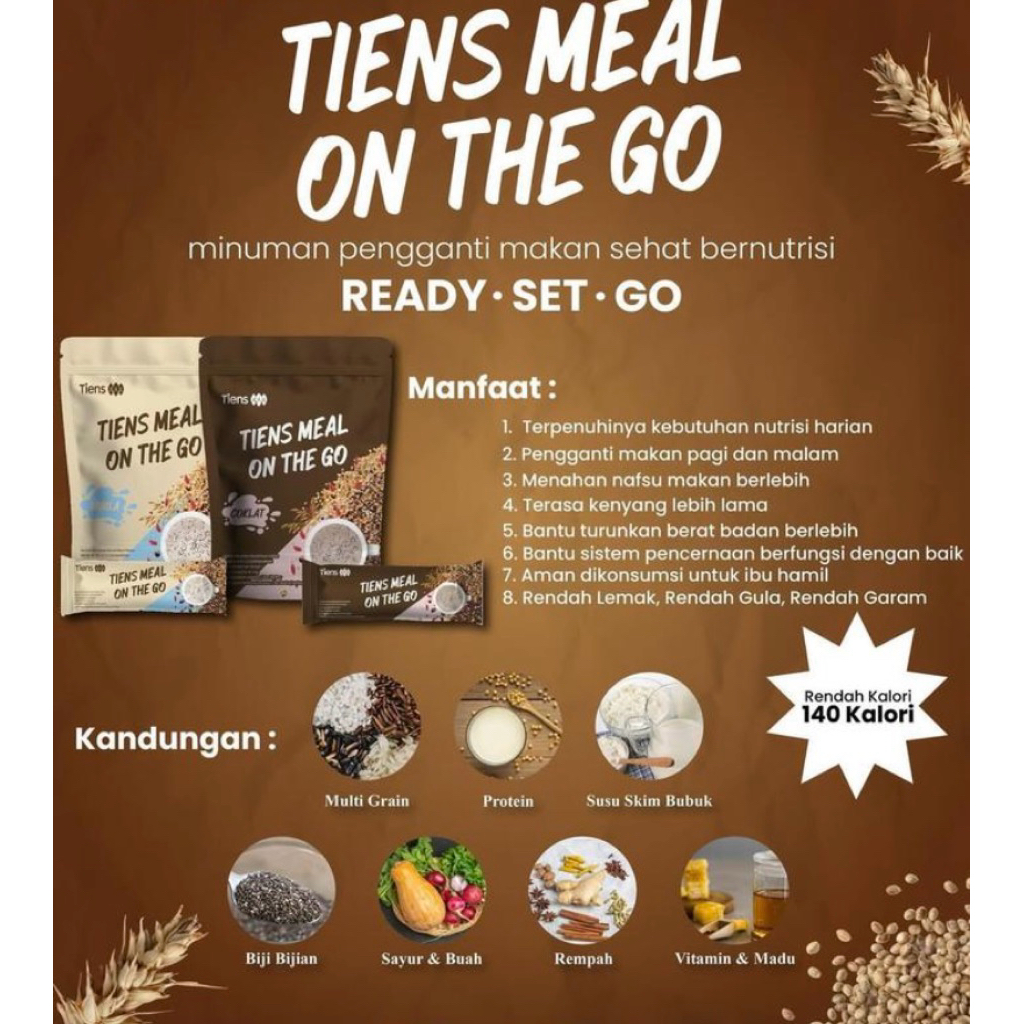 

Meal On The Go cereal diet