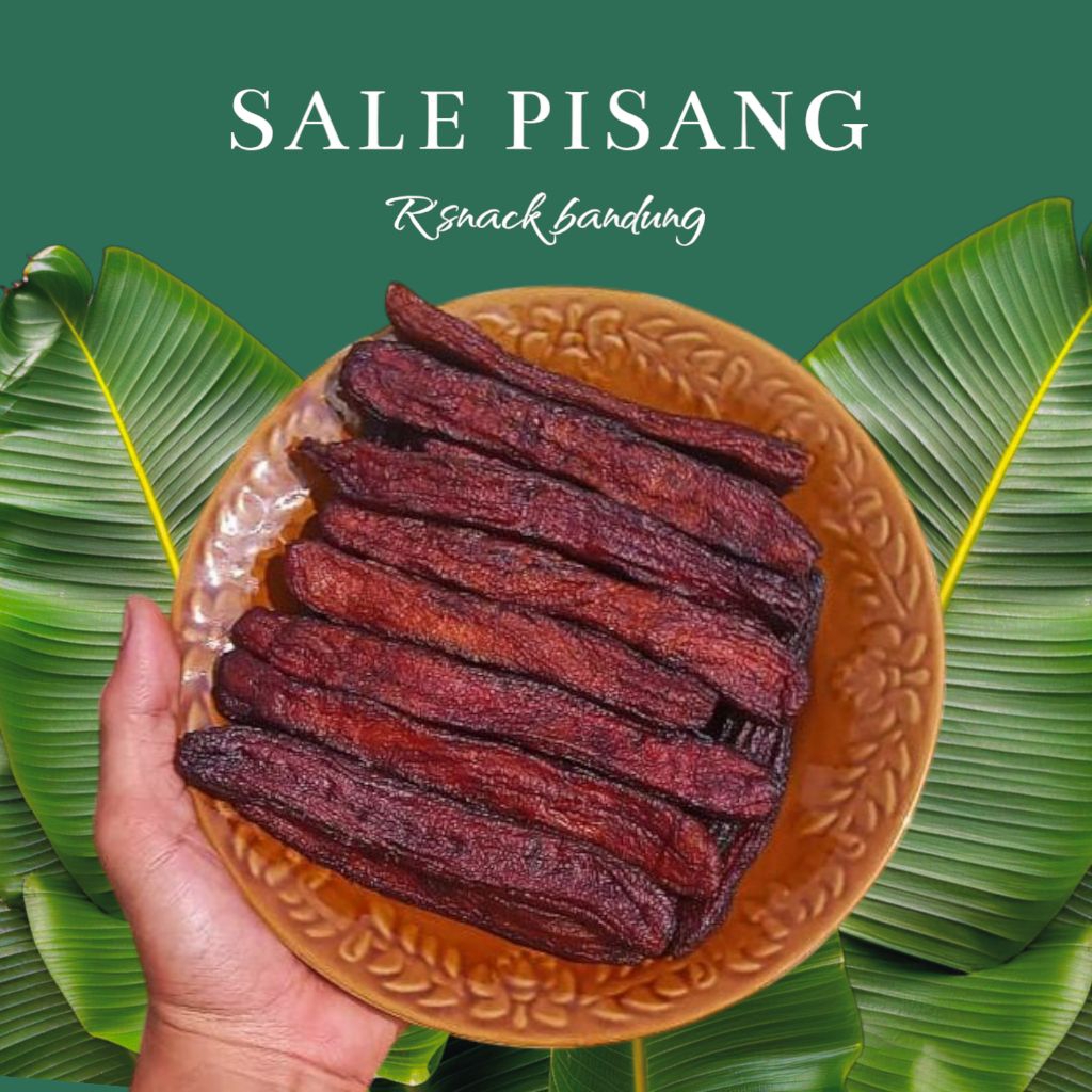 

pisang sale basah-pisang ambon1kg (500gr x 2) - cemilan manis legit alami tanpa pengaet