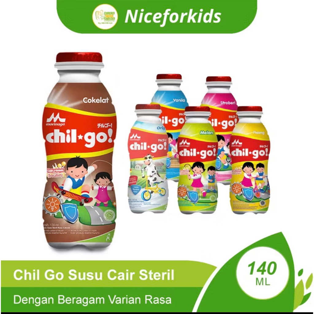

morinaga chil go / chilgo uht harga 1 pc susu UHT vanila,strawberry coklat